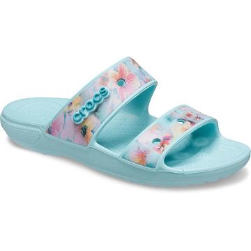 Crocs Classic Dream Men's Sandals Turquoise | Australia 1234SGLO